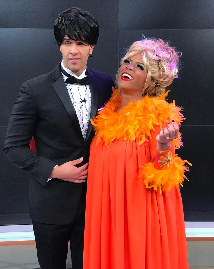 Yisus es Sandro y Francisca Lachapel Celia Cruz