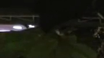 Escena del accidente en la calle 88