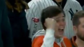 El aficionado fue identificado por lo medios y ahora es toda una “celebridad”.