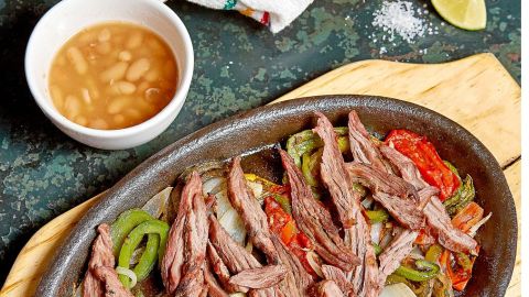 Fajitas de arrachera