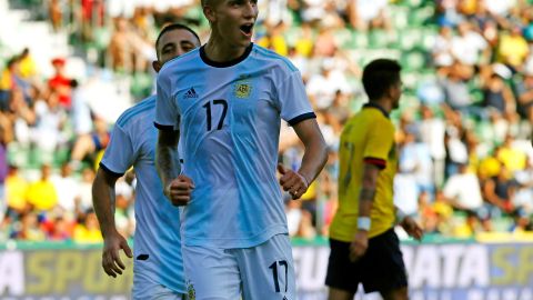 El equipo argentino no tuvo ni medio problema para derrotar a Ecuador en amistoso.