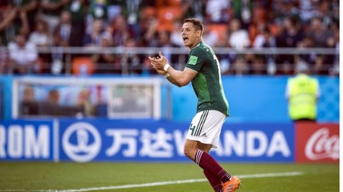 Javier 'Chicharito' Hernández.
