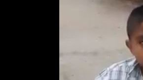 El pequeño Carlos se convirtió en ejemplo de chicos y grandes.