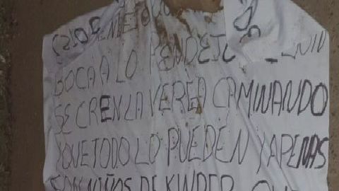 Cártel del Golfo deja hecha pedazos a una mujer conocida como 'La Güera'