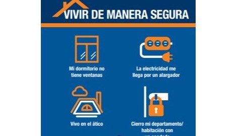 La campaña del DOB contra las divisiones ilegales se realiza en varios idiomas incluyendo el español.