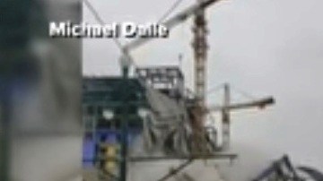 Momento del derrumbe