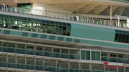 El incidente se reportó en un barco de la compañía Royal Caribbean cuando estaba atracado en San Juan de Puerto Rico.