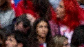 Dani Parejo celebra su golazo ante el Atlético de Madrid.