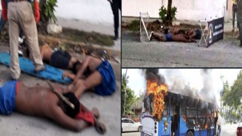Del paraíso de Acapulco poco queda, es un infierno con jovencitos muertos y vehículos quemados