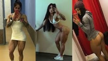 bakhar Nabieva consiguió muscular sus piernas.