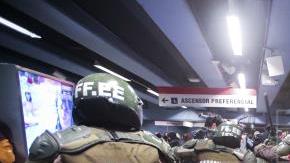 Enfrentamientos el viernes dentro del Metro