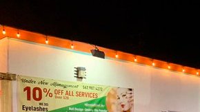 Bomberos de Long Beach en la escena.