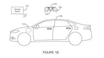 Ford emitió su patente para dron de auto en octubre del 2019