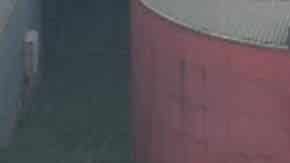 Imagen de un camión lleno de cadáveres.