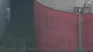 Imagen de un camión lleno de cadáveres.