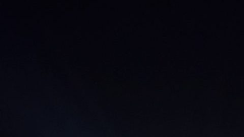 La aeronave aterrizó la madrugada del domingo.