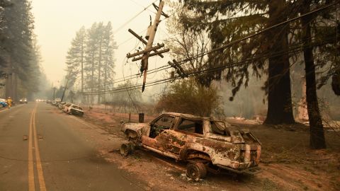 La ciudad de Paradise quedó destruida en el Camp Fire.