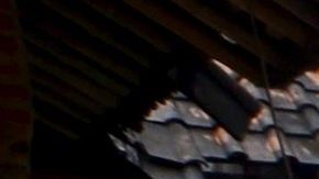 Ruinas tras la erupción del volcán Anak Krakatoa en Indonesia.