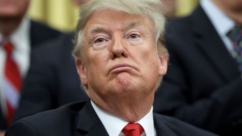 Donald Trump, presidente de Estados Unidos.