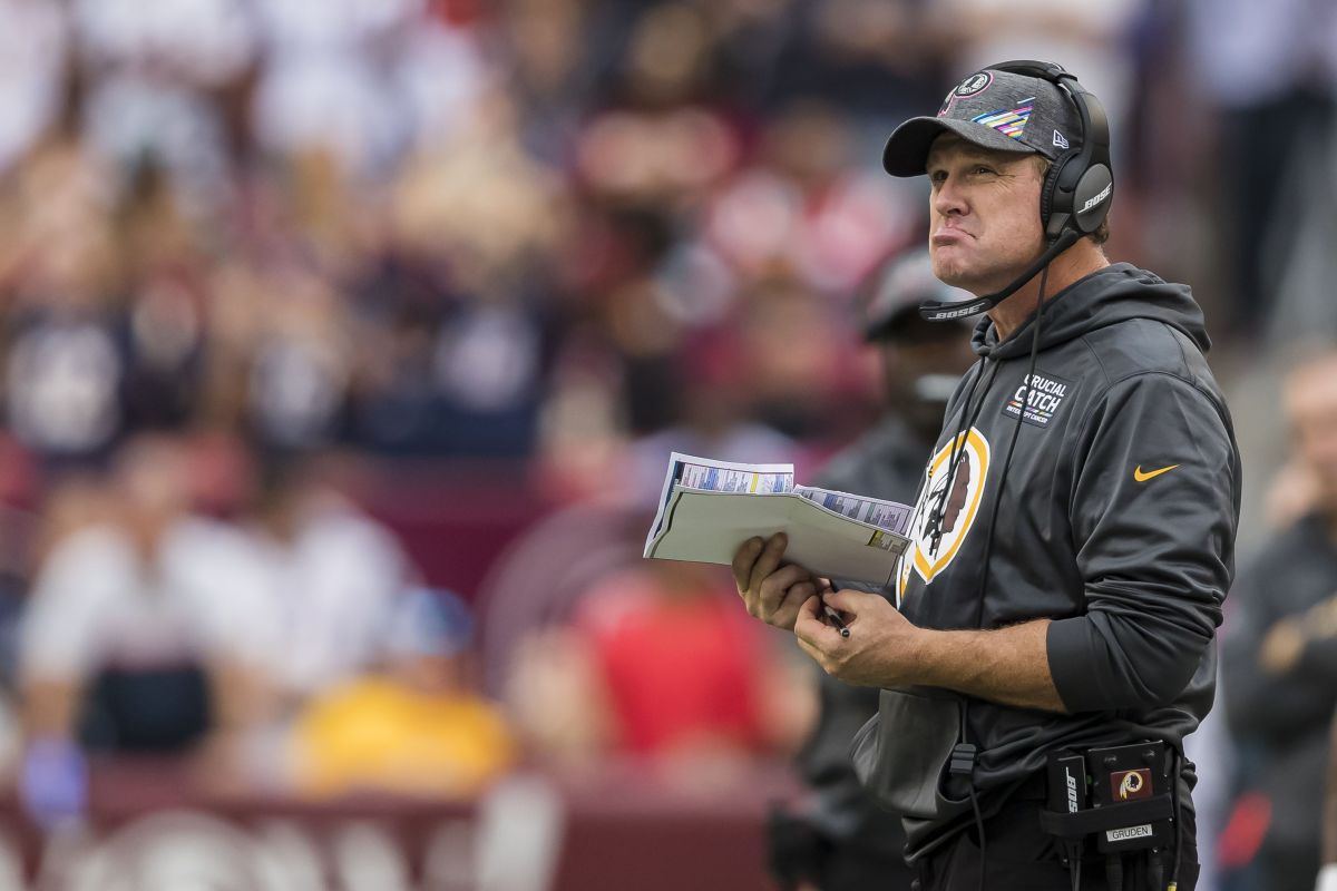 Los Redskins Despiden Al Coach Jay Gruden Tras Inicio De 0 5 El Diario Ny