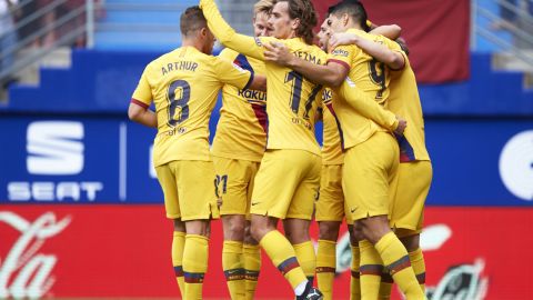 Los culés buscan recuperar el liderato en La Liga.