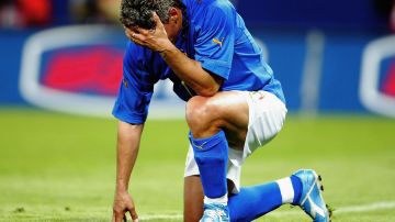 Roberto Baggio dudó sobre su vida tras su primera lesión grave.