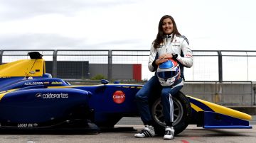 Tatiana Calderón ya hizo historia al ser la primera latinoamericana en pilotar un Fórmula 1.