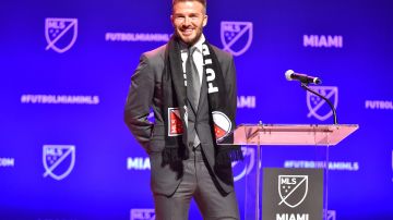 El equipo de Beckham debutará el próximo año en la MLS.
