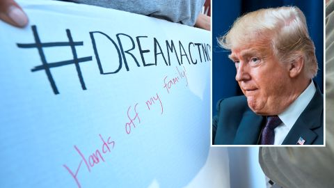 El presidente Trump abre la puerta a un acuerdo por "dreamers".