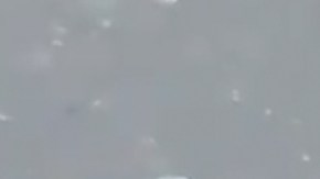 Policía habla con ciudadanos por supuesta golpiza.