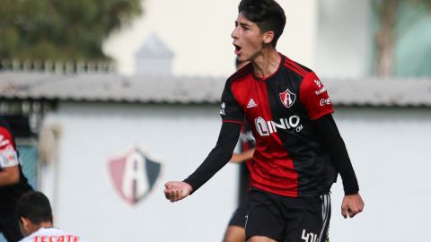 El joven participó en el juego ante Puebla en la Sub-17.