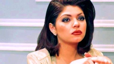 Itatí Cantoral en el personaje de Soraya Montenegro en "María la del barrio".