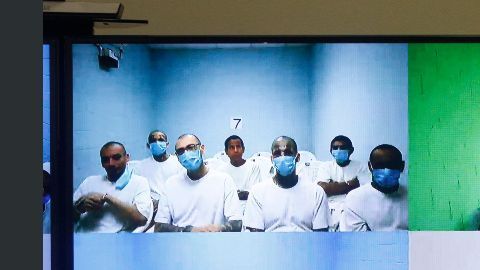 425 pandilleros de la Mara Salvatrucha son juzgados en el masivo proceso judicial.