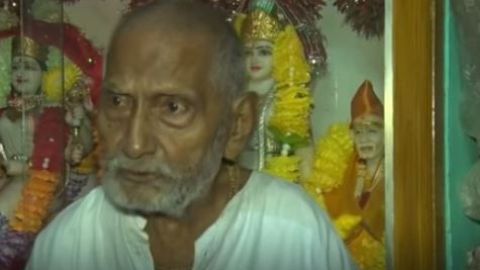 Swami Sivananda siempre ha llevado una vida sencilla y serena.