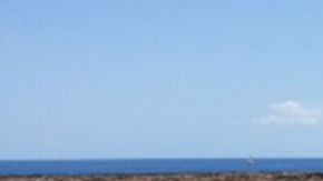 Mar Mediterráneo entre Europa y África.