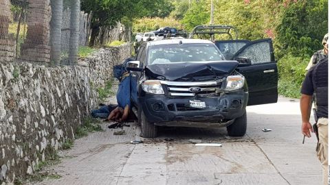Entre los muertos hay un militar.