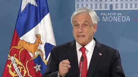 El presidente de Chile, Sebastián Piñera.