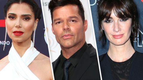 Roselyn Sánchez, RIcky Martin y Paz Vega