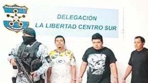 La PNC presentó ayer a 10 supuestos pandilleros que capturó en las últimas horas en Santa Tecla.