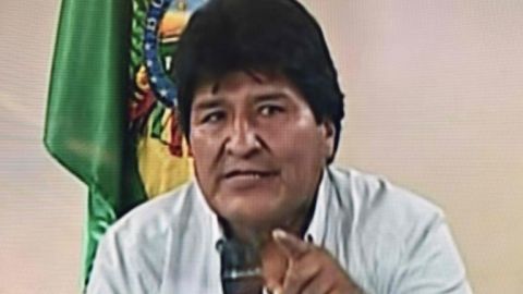 Evo Morales recibió asilo político en México.