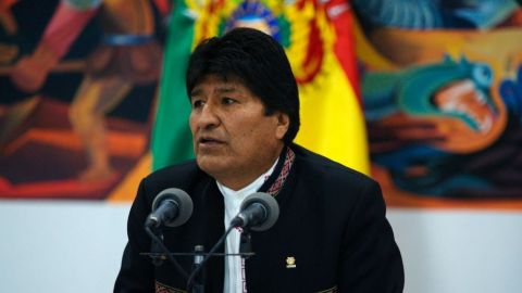 Evo Morales.