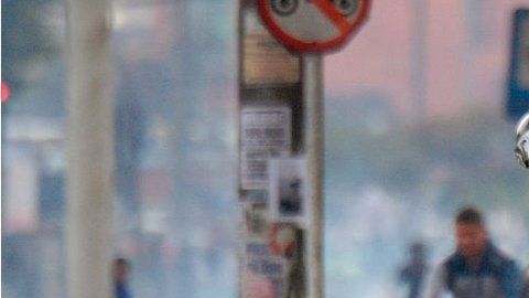Zonas de Bogotá vivieron disturbios este viernes.