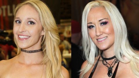 Ginger Banks (i) y Alana Evans (d) dicen que las discriminan por cómo se ganan la vida.