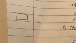 Lista de deseos de una niña de 5 años.