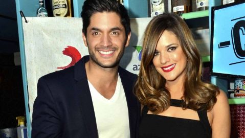 Daniel Elbittar junto a a su pareja la actriz Sabrina Seara.