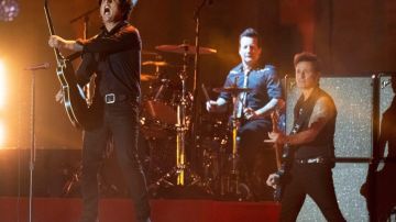 Green Day con motivo de los Premios MTV en Sevilla