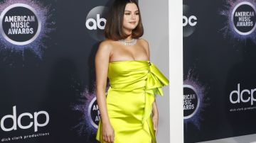 Selena Gomez en la alfombra roja de los American Music Awards (AMA's)