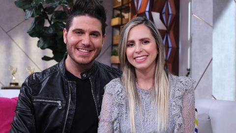 James Tahhan, junto a su esposa.