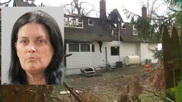 Jennifer Gross (54) y la casa quemada