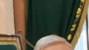 El presidente López Obrador y la presidenta de Grupo Santander.